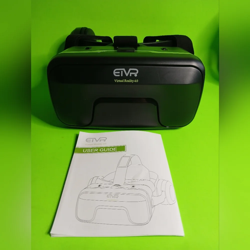 Virtual Reality Headset - Black, ETVR 4.O